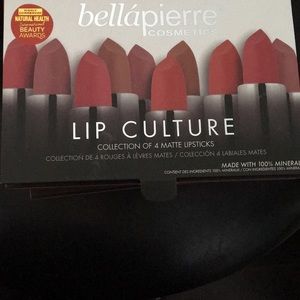 Bella Pierre Lip Culture 4 Creme Lipsticks #2 NIB